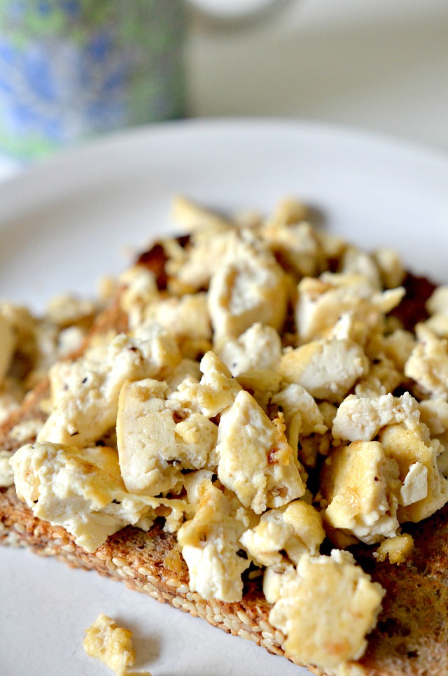 eggy tofu scramble